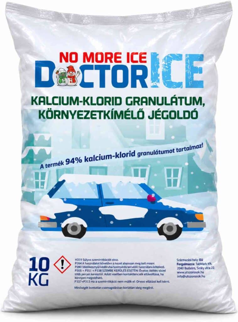 Dr. ICE (kalcium klorid) jég és síkosságmentesítő