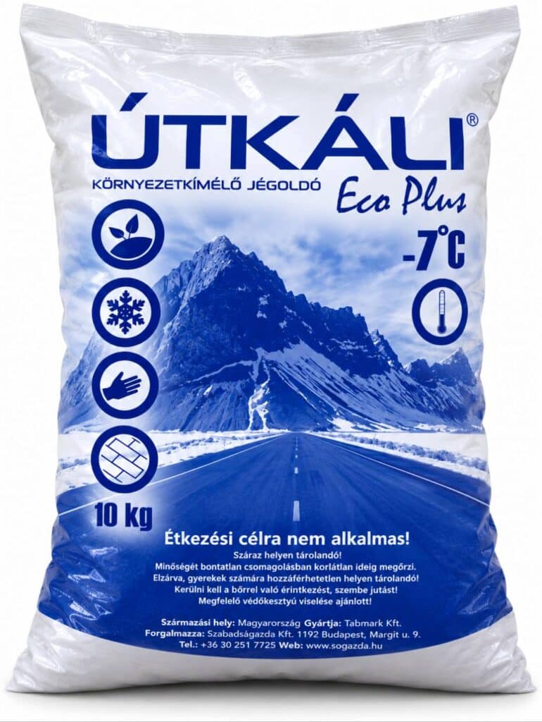 Zeolitos ÚTKÁLI ECO PLUS jég és síkosságmentesítő